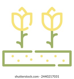 Tulip Icon For web, app, infographic, etc