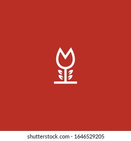 Tulip Logo Symbol Vorlage Design in Vektorillustration Illustration.