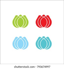 tulip logo vector