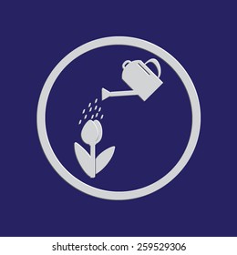 Tulip vector icon 