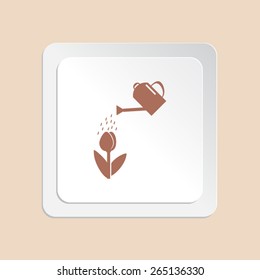 Tulip vector icon 