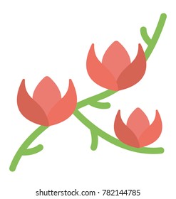 
Tulip Vector Icon
