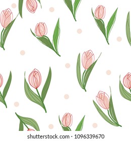 tulip vector illustration