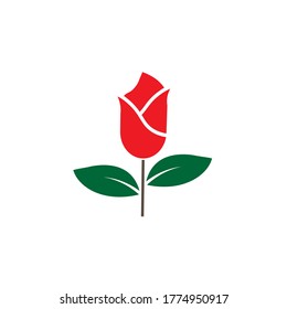 Tulips flower icon vector design template