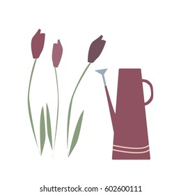Tulips illustration