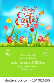 Tulips Poster holiday Easter