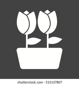 Tulips in Pot