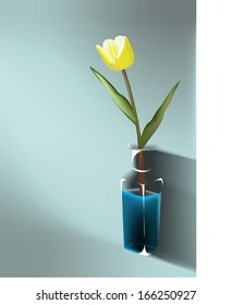  Tulips in a vase