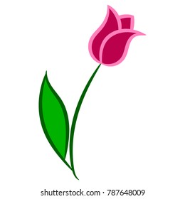 tulips vector 8 EPS isolated