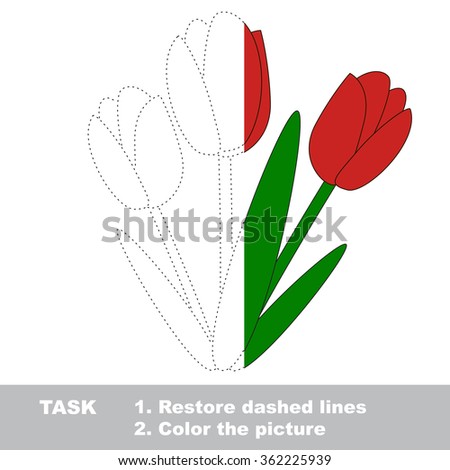 Similar – Image, Stock Photo dashes of colour tulips