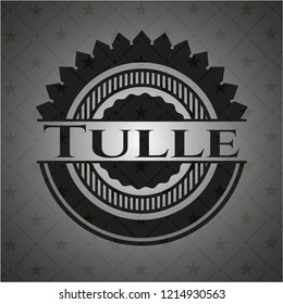 Tulle black badge