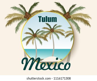 Tulum Mexico baner