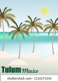 Tulum Mexico baner