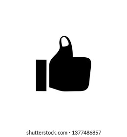 tumb icon illustration, good job symbol