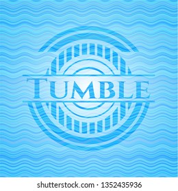 Tumble water emblem.
