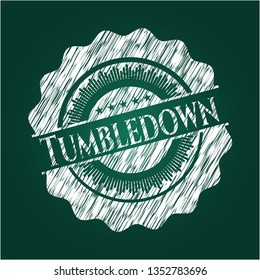 Tumbledown chalk emblem