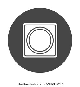 Tumble Dry Normal Low Heat Icon - 7614 - Dryicons
