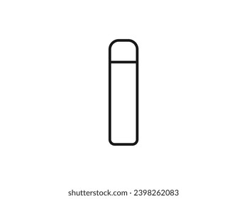 tumbler bottle line art style, tumbler, tumbler bottle illustration. Thermos icon in line style icon. soup pot and coffee pot outline. Flat vector collection isolated on white background. EPS 10.