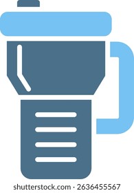Tumbler Glyph Two Colour Icon
