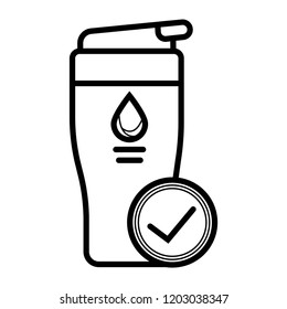 Tumbler vector icon