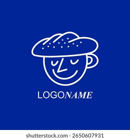 Tumblr. Logo do café. Ilustração do design da marca