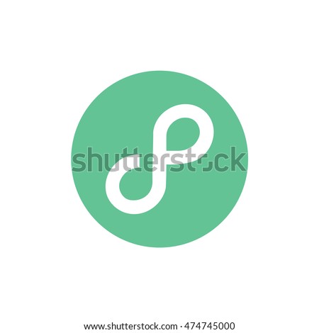Tumblr link icon vector, isolated, button, EPS, UI, web, symbol, logo, element, image, flat, illustration, graphic, social media user interface sign 2016, modern