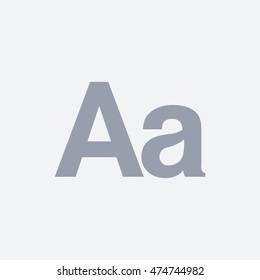 Tumblr text post icon vector, isolated, button, EPS, UI, web, symbol, logo, element, image, flat, illustration, graphic, social media user interface sign 2016, modern