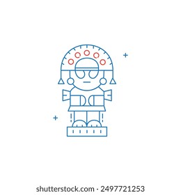 Tumi Inca Vector Diseño de iconos 