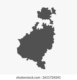 Tumkur District map Karnataka State India