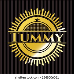Tummy shiny badge