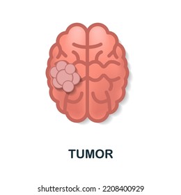 Tumor icon. 3d illustration from deseases collection. Creative Tumor 3d icon for web design, templates, infographics and more