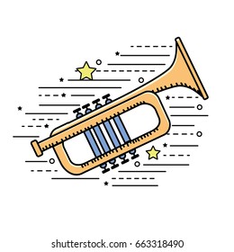 tumpet musical instrument to play music