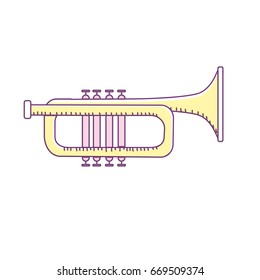 tumpet musical instrument to play music