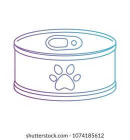tuna can isolated icon