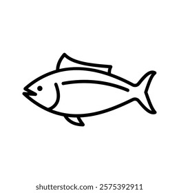 Tuna fish  icon color editable