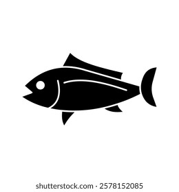 Tuna fish  icon color editable