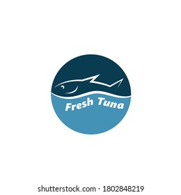 tuna fish icon vector illustration design template