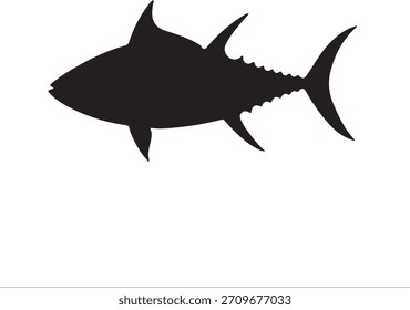 Atún pescado Icono – Ilustración vectorial