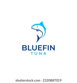 Tuna Fish Logo Design Concept Vector Illustration Symbol Icon