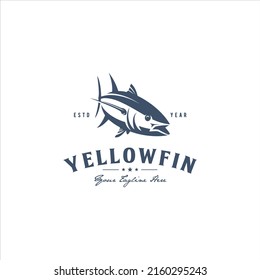 Tuna Fish Logo Design Vector Image