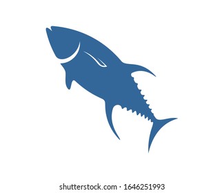 Tuna Fish Logo Vector Design Template Stock Vector (Royalty Free ...