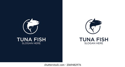 Logo-Design für Thunfisch-Silhouette