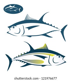 Tuna fish - vector illustration