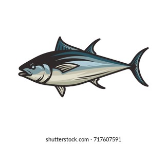 Tuna fish vector illustration