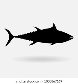 Tuna icon. Simple design for web and mobile