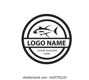 Tuna logo design vector art