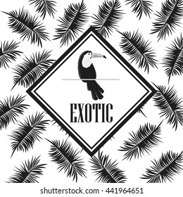 Tuncan icon. Exotic design. Vector graphic