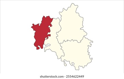 Tundla map outlinee, Firozabad District, Uttar Pradesh State, Republic of India, Government of  Uttar Pradesh, Indian territory, Eastern India, politics, village, tourism