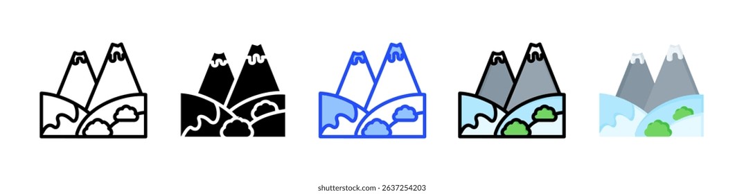 Tundra Icon Collection With Multiple Styles