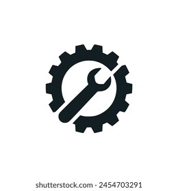 tune up setting logo vector illustration template design